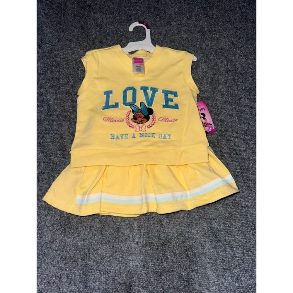 Minnie Mouse 2 Piece Cheer Outfit